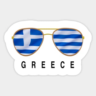 Greece Sunglasses, Greece Flag, Greece gift , Greek Sticker